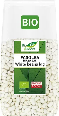 FASOLKA BIAŁA JAŚ BIO 1 kg - BIO PLANET