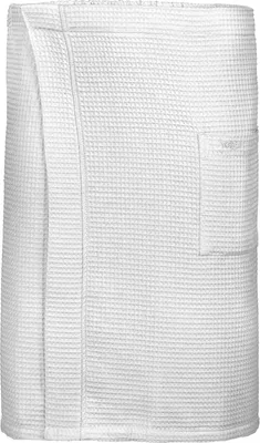 Produktbild von Vossen Herrensaunakilt Will-L Pique-U Farbe weiss One Size