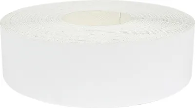 Produktbild von Kantenumleimer 4x100 cm - Weiß Matt - Melamin Kantenband mit Schmelzkleber für stabile Möbelkanten - Umleimer für Schutz und dekorativen Abschluss von Möbelplatten - Furnierband zum Aufbügeln
