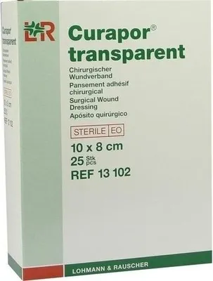 Produktbild von CURAPOR Wundverband steril transparent 8x10 cm