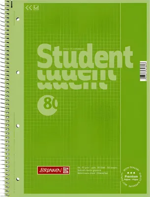 Produktbild von BRUNNEN Collegeblock A4 kiwi Lineatur 26 1067926152