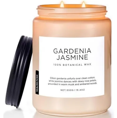 Obrázok produktu pre Vôňka Gardenia-Jazmín, 550 g, kvetinová a svieža vôňa, prírodná knot