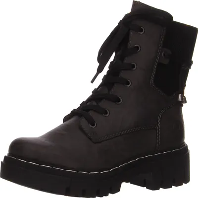 Produktbild von Rieker Schnür-,Zug-u.Schnallenstiefel in grau, Gr. 39