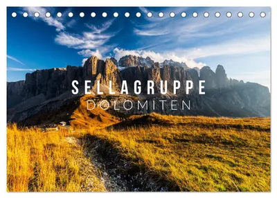Produktbild von Sellagruppe. Dolomiten (Tischkalender 2027 DIN A5 quer), CALVENDO Monatskalender