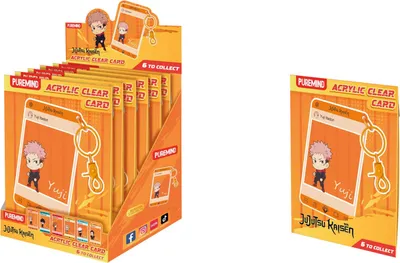 Image de Jujutsu Kaisen Carte acrylique transparente Blind Box Display (6)