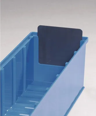 Produktbild von Tecwerk Auszugsperre für Regalkasten  B.91/183/235mm schwarz PP 10St./Btl.  - 1 Stk.