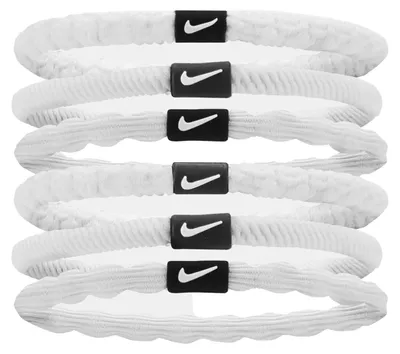 Immagine prodotto di Nike - Fascia per capelli "Flex" (confezione da 6) MR1572 (taglia unica) (bianco)