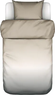 Produktbild von Marc O' Polo Satin-Kissenbezug einzeln Jorn Farbe Dark sand Größe 40x40