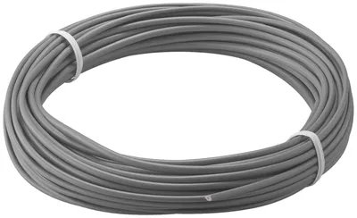 Image de goobay Fils de cuivre isolés gris 1 x 0,14 mm 10 m