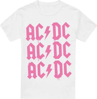 Image de AC/DC - T-shirt pour homme TV13359 (3XL) (Blanc)
