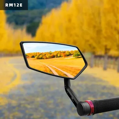 Obrázok produktu pre 1 pár zrkadiel na bicykel Sada spätných zrkadiel s vysokým rozlíšením, nastaviteľné zrkadlo na bicykel