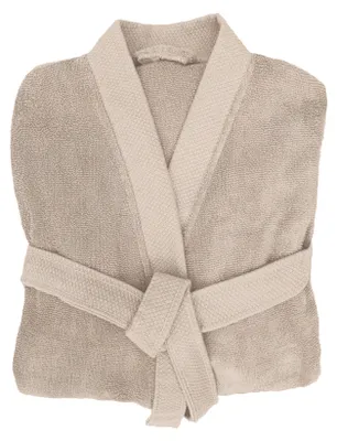 Produktbild von Heckettlane Bademantel - Baumwolle - Premium M in Cuban-Sand