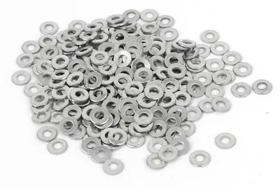 Flachscheiben 2x4x0,5 mm verzinkt, 100 Stück