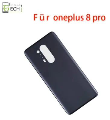 Produktbild von Für OnePlus 8 Pro Akkudeckel Backcover Rückseite schwarz