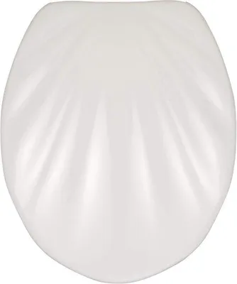 Produktbild von Hygienische Toilettenbrille mit Softclose, Duroplast, weiß, Fix-Clip