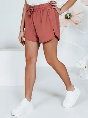 Zdjęcie produktu dla Dstreet Damskie spodenki sportowe MISSRUN ciemnoróżowe M