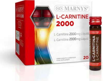 Produktbild von Marnys L-Carnitina 11ml X 20 Viales 2000 Mg