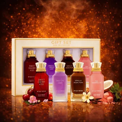 Produktbild von Gulf Orchid Sweet Edition Geschenkset 4 x 30 ml