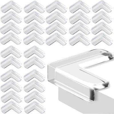 Productafbeelding van Famanu beschermhoezen voor baby's - Veiligheid voor meubels - 32 stuks