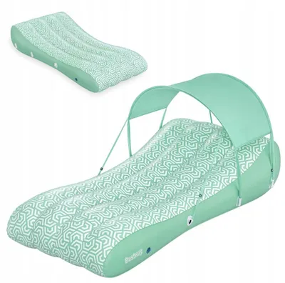 Produktbild von Bestway Comfy Chill Schwimmmatte mit Sonnendach 178x102cm