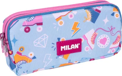 Immagine prodotto di Milan Astuccio con 3 cerniere 2 Edizione Speciale Blu Uomo Blu Taglia Unica