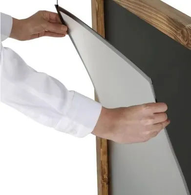 Produktbild von Magnetfolie für Kundenstopper WindPro Wood 460x680 mm