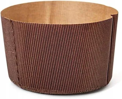 Produktbild von Deco 5 Stück Zellulose Panettone-Formen Braun