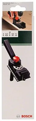 Produktbild von Bosch 2 609 255 319, Bohrführung, Schwarz, Rot, 1 Stück(e)