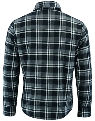 Produktbild von Herren Motorradhemd Lumberjack Holzfäller Hemd motorradjacke mit Protektoren, Größe:62/5XL, Farbe:Waldgrün