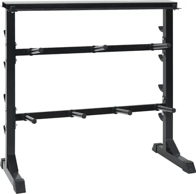Obrázek produktu pro Stojan na jednoruční činky Černá 99 x 45 x 95,5 cm