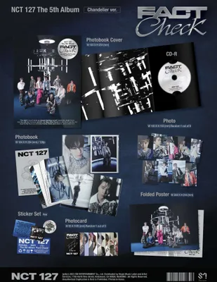 Obrázek produktu pro NCT 127: The 5th Album ?Fact Check? (Chandelier Ver.) - - (CD / T)