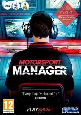 Imagen del producto de SEGA Motorsport Manager, para PC, Edición sin restricciones