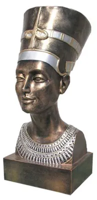 Obrázek produktu pro Egypt socha Nefertiti plastová socha postavy sochy antický styl 51 cm