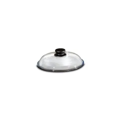 Obrázek produktu pro Berndes Zakřivené skleněné víko s plastovým knoflíkem, sklo, průhledné, Ø 16 cm, 004416