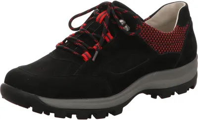 Produktbild von Waldläufer Holly Damen-Wanderhalbschuh, Denver Sport-Net, schwarz rubin, Weite H 471000-804-583 37 1/2