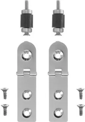 Produktbild von Duravit Scharnierpaar verchromt