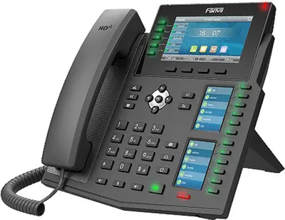 Produktbild von FANVIL IP Telefon X6U schwarz