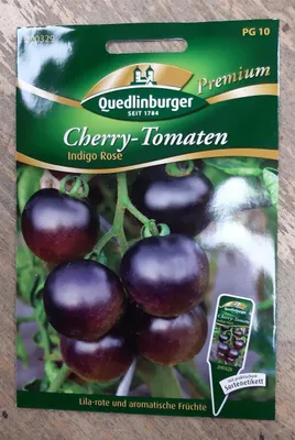 Produktbild von Quedlinburger Saatgut - Tomaten Cherry Indigo rose - Samen - 290329