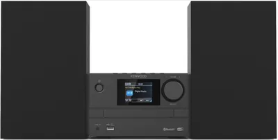 Immagine prodotto di Kenwood M-525DAB Microsistema Audio Nero 7W DAB/DAB+/FM con Bluetooth e Lettore CD