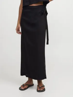 Produktbild von Jack & Jones Ocean Jjxx Langer Rock Schwarz M Damen Schwarz M