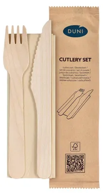 Produktbild von Duni 193131 Einweg-Geschirr-Set 1 Person(en) 3 Stück(e)