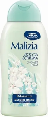 Produktbild von Żel pod prysznic Doccia Muschio Bianco Rilassan 300ml - Malizia