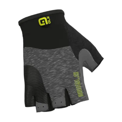 Produktbild von ALÉ Fingerlose Fahrradhandschuhe - COMFORTS - Grau/Gelb M
