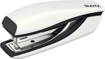 Produktbild von Heftgerät Mini Nexxt Wow 10 Blatt perlweiß Packung mit 12 Stück
