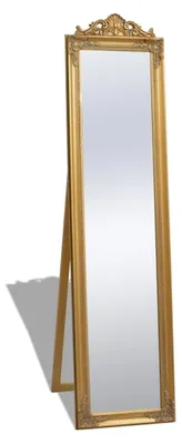 Produktbild von Standspiegel Ankleidespiegel im Barock-Stil 160x40 cm Gold