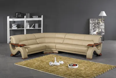 Zdjęcie produktu dla Skórzana sofa do salonu sofy kanapy narożniki zestaw sof nowe 2033B