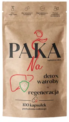 Image de Paka Natury, Détox et Régénération du Foie, 100 capsules
