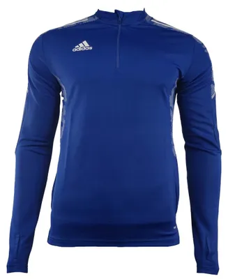 Produktbild von Adidas - "Condivo 21" Oberteil mit kurzem Reißverschluss für Herren - Training PP2034 (M) (Blau)