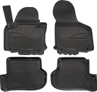 Obrázek produktu pro NORM Liners | Gumové koberce se zvýšeným okrajem pro Škoda Octavia II 2004-2013 4ks