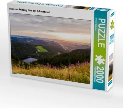 Produktbild von CALVENDO Puzzle Blick vom Feldberg über den Schwarzwald | 2000 Teile Lege-Größe 90x67cm Foto-Puzzle für glückliche Stunden